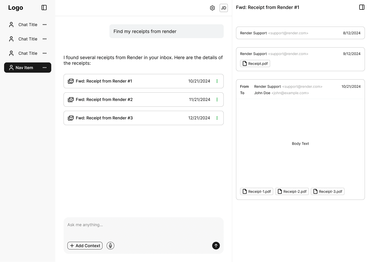 mozilla mockup