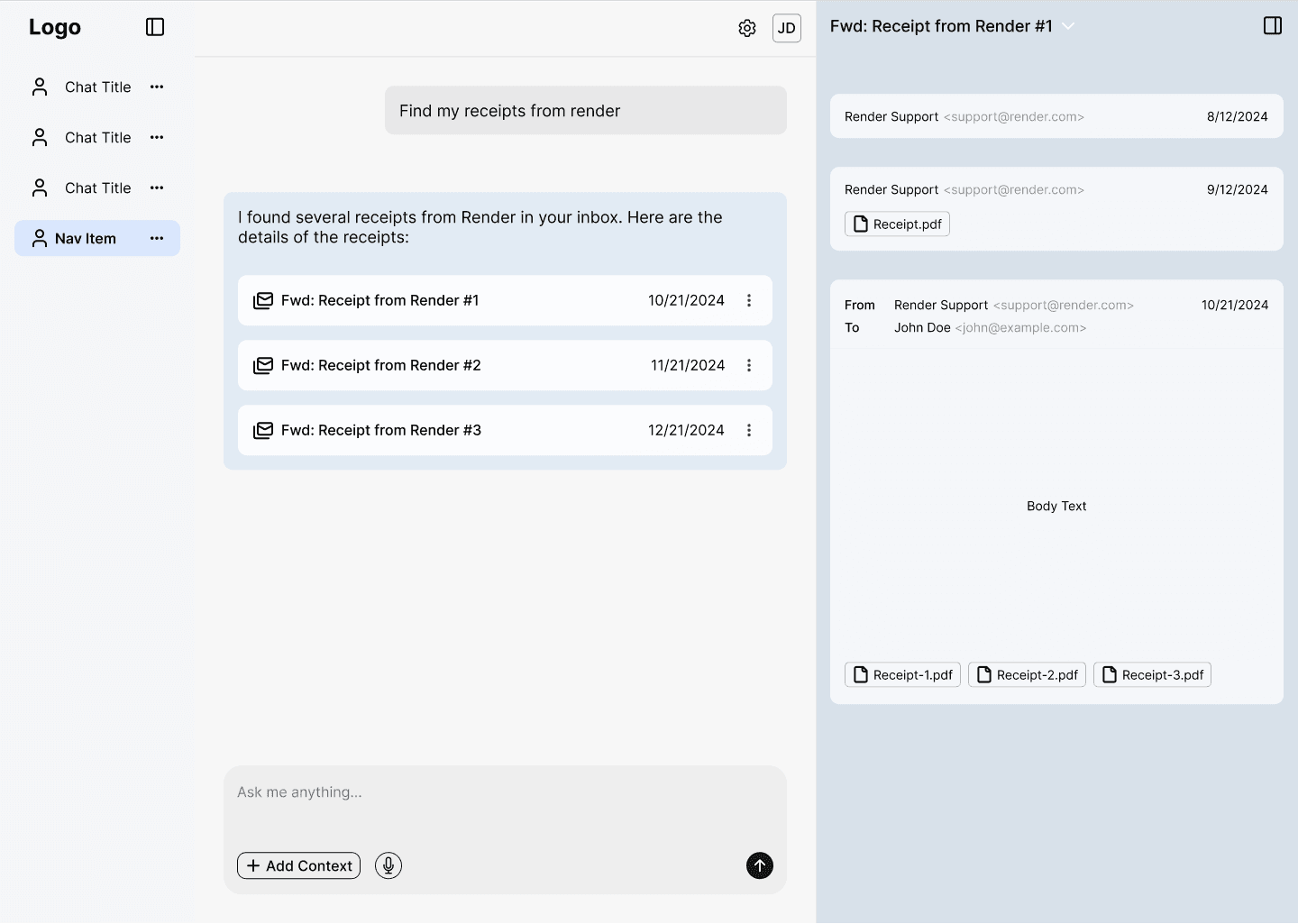 mozilla mockup