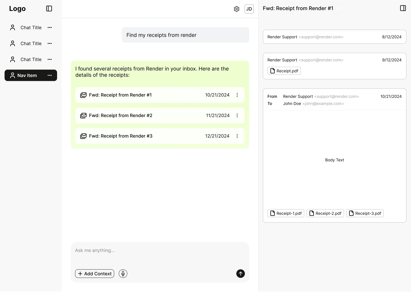mozilla mockup