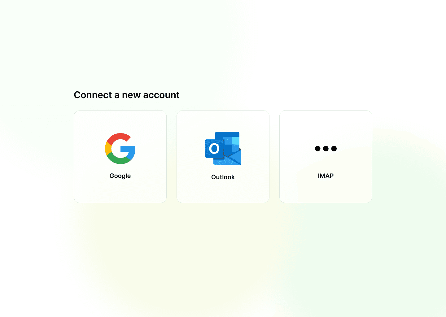 Account deletion screen