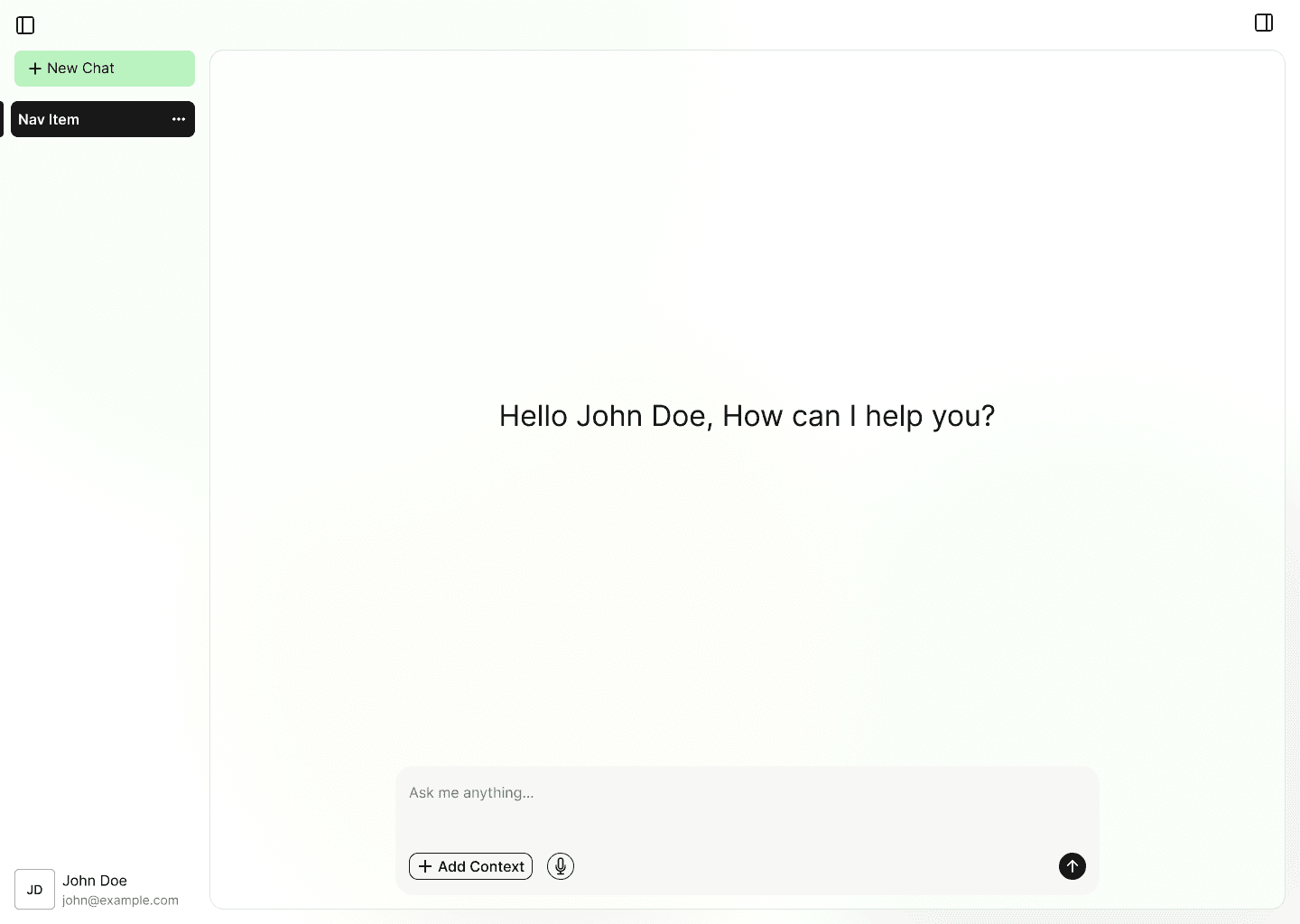 Account deletion screen