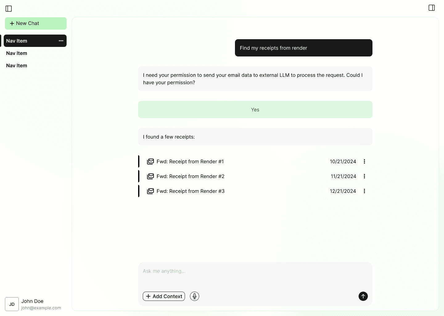 mozilla mockup