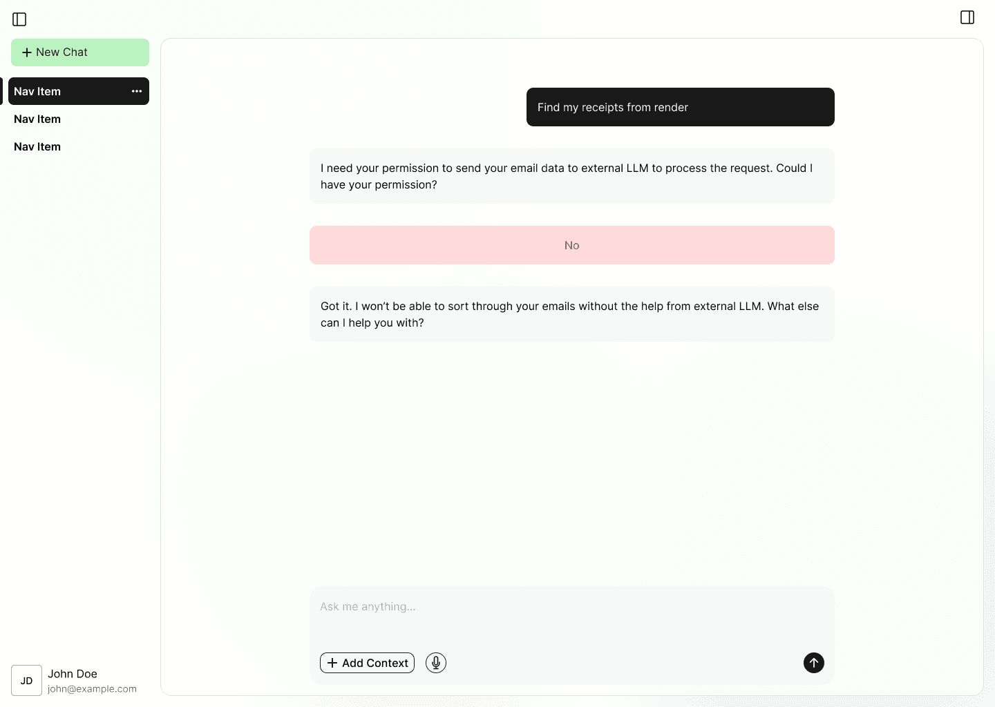 mozilla mockup